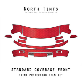 Chevrolet Silverado 1500 2014-2015 Paint Protection Film PPF Kit