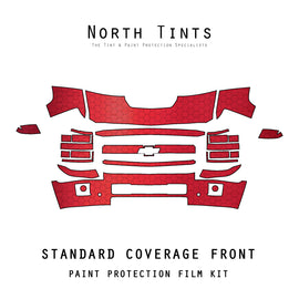 Chevrolet Silverado 2500HD 2015-2019 Paint Protection Film PPF Kit