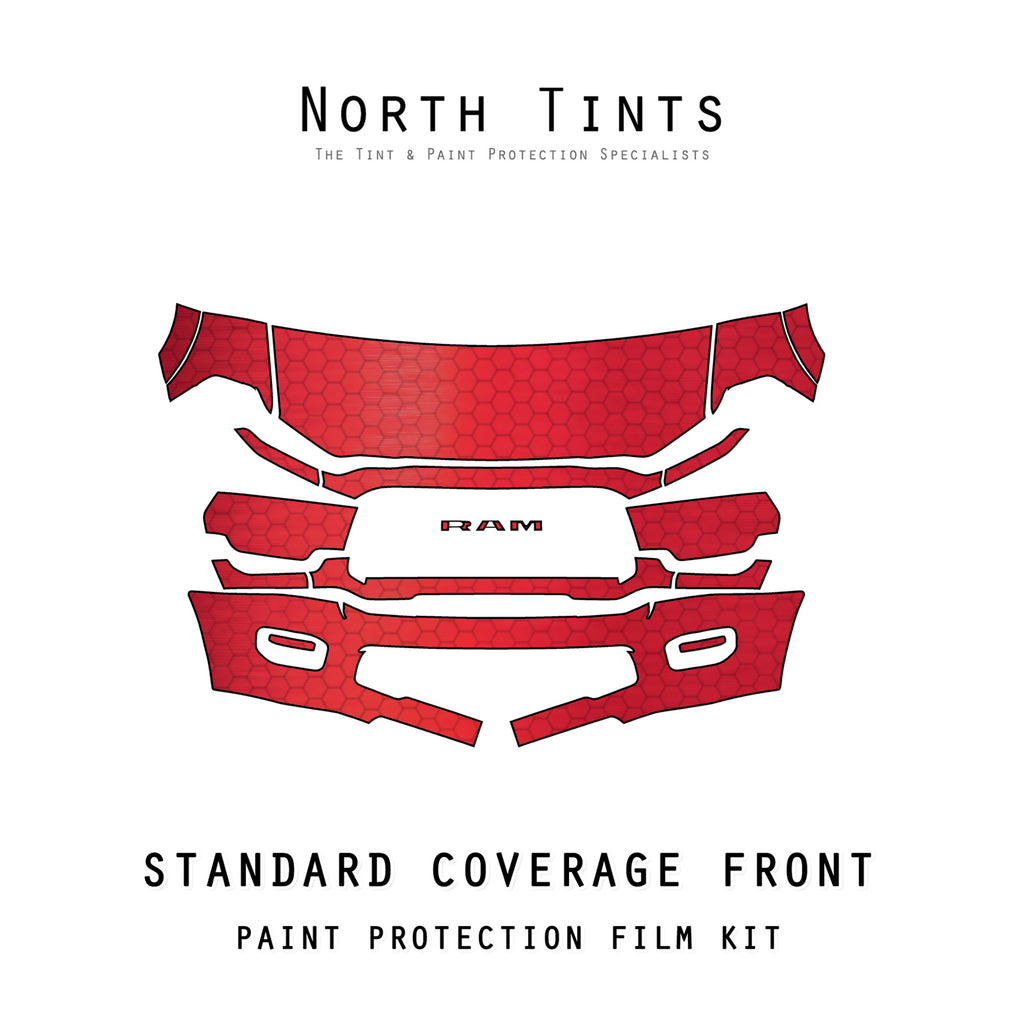 Dodge Ram 2500 2019-2025 Paint Protection Film PPF Kit
