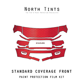 Dodge Ram 2500 2019-2025 Paint Protection Film PPF Kit