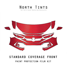 Honda Civic SI Sedan 2017-2019 Paint Protection Film PPF Kit