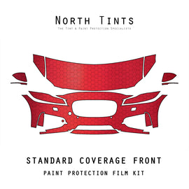 Jaguar XF R-Sport 2016-2020 Paint Protection Film PPF Kit
