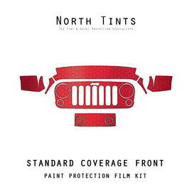 Jeep Wrangler JK 2007-2018 Paint Protection Film PPF Kit