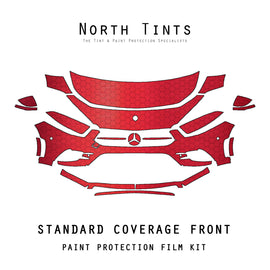 Mercedes Benz A Class AMG Line 2019-2023 Paint Protection Film PPF Kit