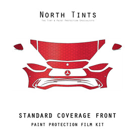 Mercedes Benz C Class AMG Line 2022-2025 Paint Protection Film PPF Kit