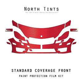 Mercedes Benz C Class Sport 2012-2014 Paint Protection Film PPF Kit