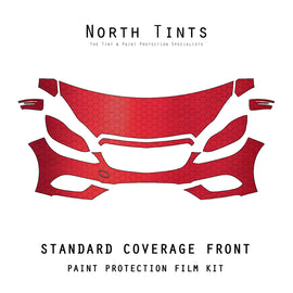 Mercedes Benz E Class Sedan 2014-2016 Paint Protection Film PPF Kit