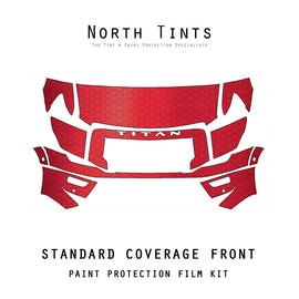 Nissan Titan XD PRO-4X 2020-2024 Paint Protection Film PPF Kit