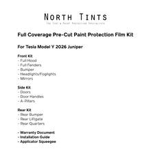 Load image into Gallery viewer, Tesla Model Y 2026 3M PRO Series 200 Full Body kit