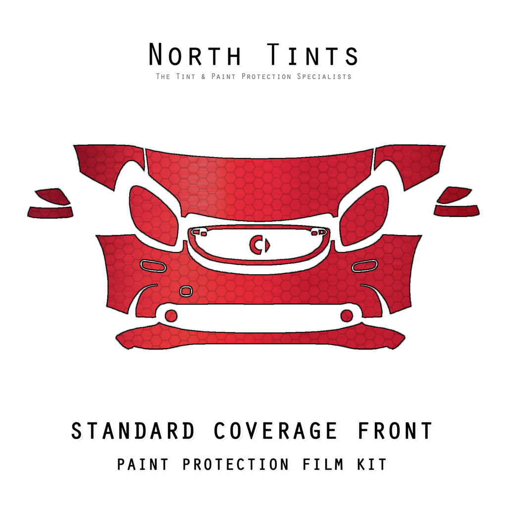 Smart fortwo 2018-2019 Paint Protection Film PPF Kit